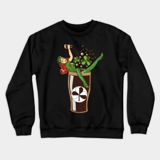 Silver Shamrock Tattoo Company Man's Ruin Crewneck Sweatshirt